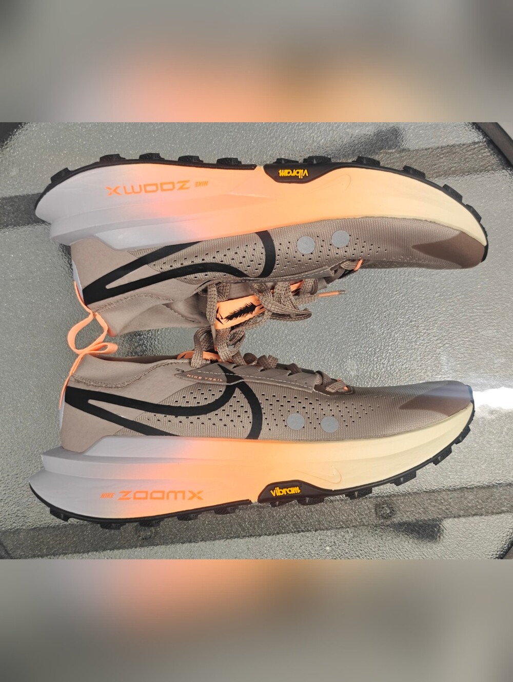 Nike ZoomX Zegama Trail 2 Malt Alabaster Black Men Trail Running FD5190-200